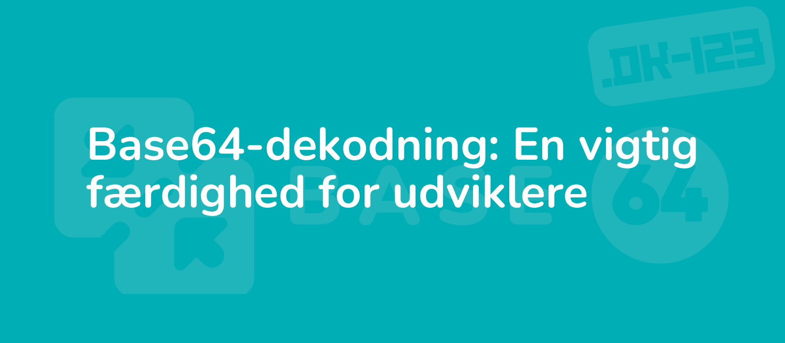 a skilled developer decodes base64 in front of a tech themed background showcasing expertise and proficiency